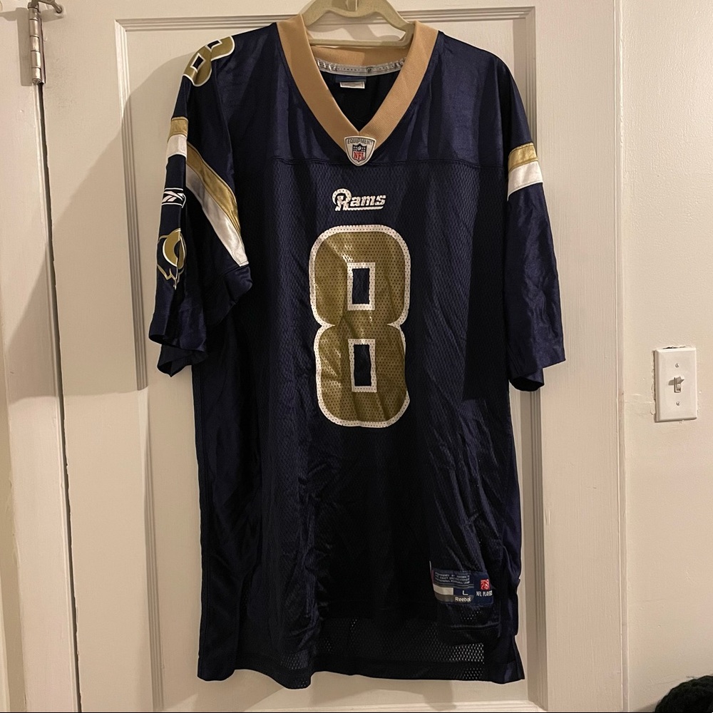 LA Rams 8 Bradford Jersey, Reebok Brand
